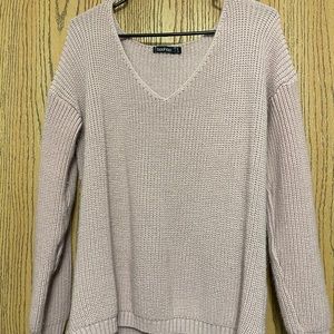 Blush pink sweater